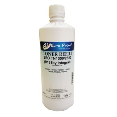 Toner refill compatibil Brother TN1000/TN2320 B161 100g by Integral negru