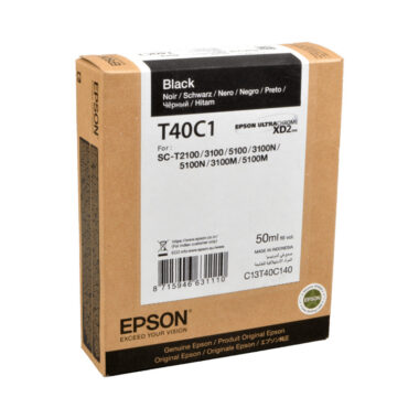 Cartuș cerneală original Epson T40C negru