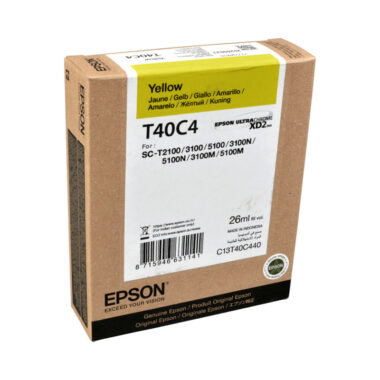 Cartuș cerneală original Epson T40C galben