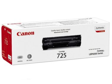 Cartuș toner original Canon CRG-725 negru, 1.600 pagini