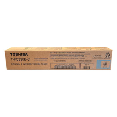 Cartuș toner original Toshiba T-FC330EC cyan, 17.400 pagini
