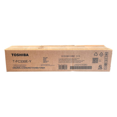 Cartuș toner original Toshiba T-FC330EY galben, 17.400 pagini